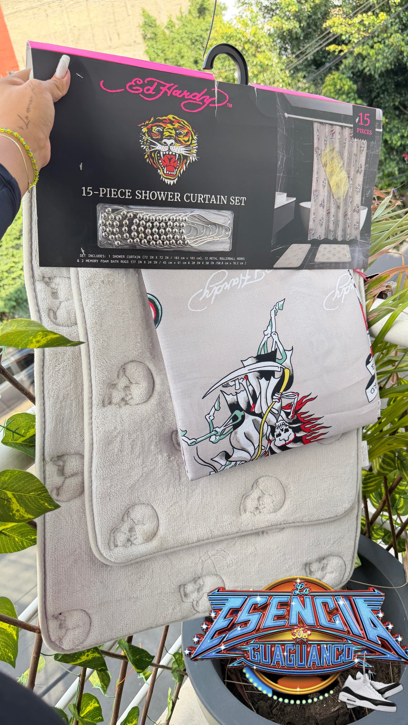 Juego de baño Ed Hardy ✨