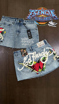 Falda Ed hardy denim ✨
