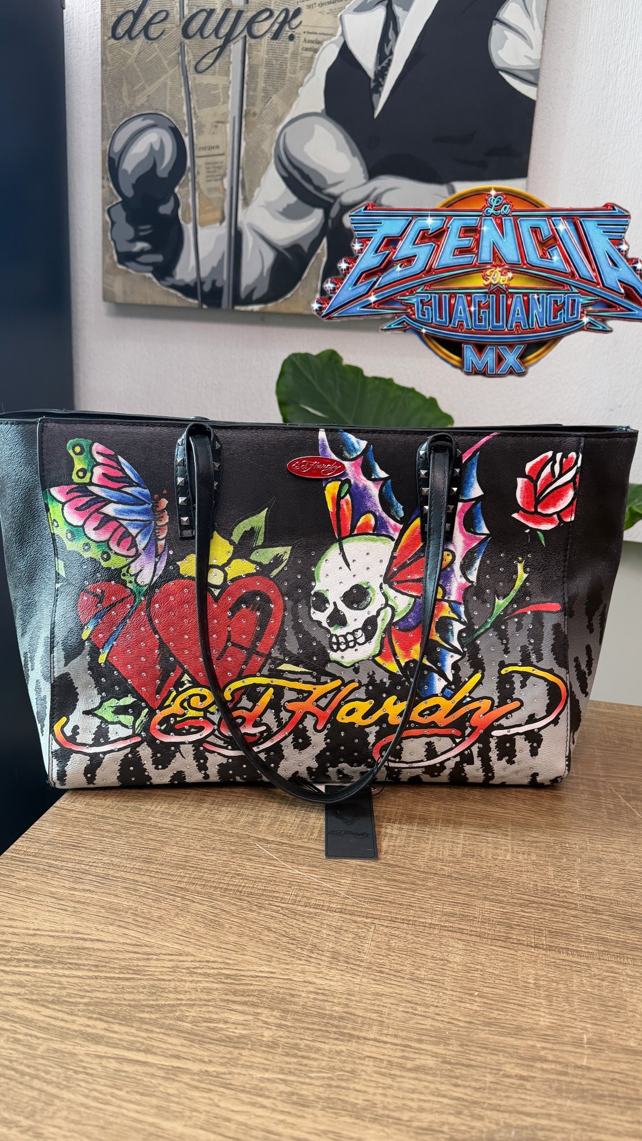 Tote Bag Ed hardy Grande