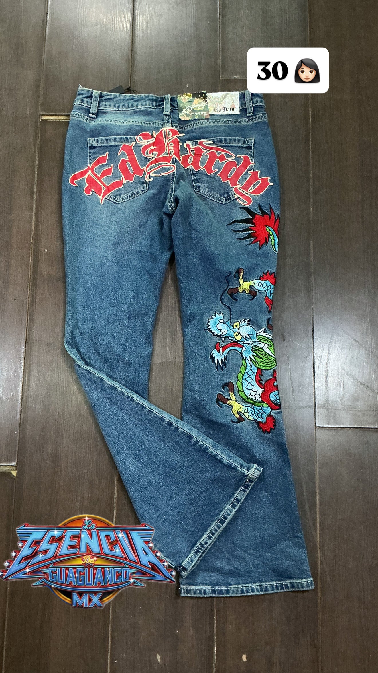 Pantalon Ed Hardy Denim para Dama