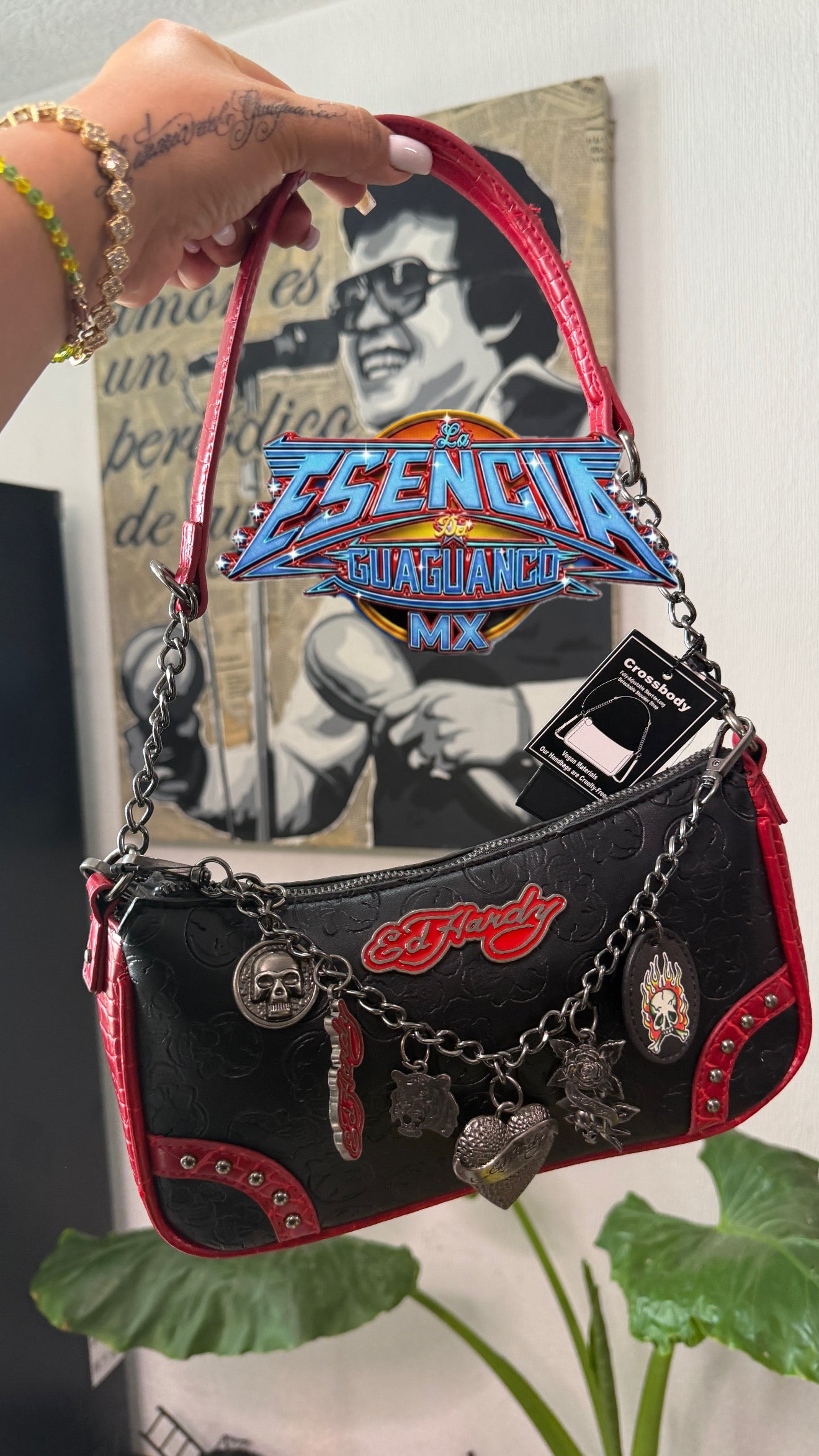 Bolsa de Mano y Crossbody Ed Hardy