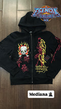 Hoodie Zipper Ed Hardy 🥷🏼