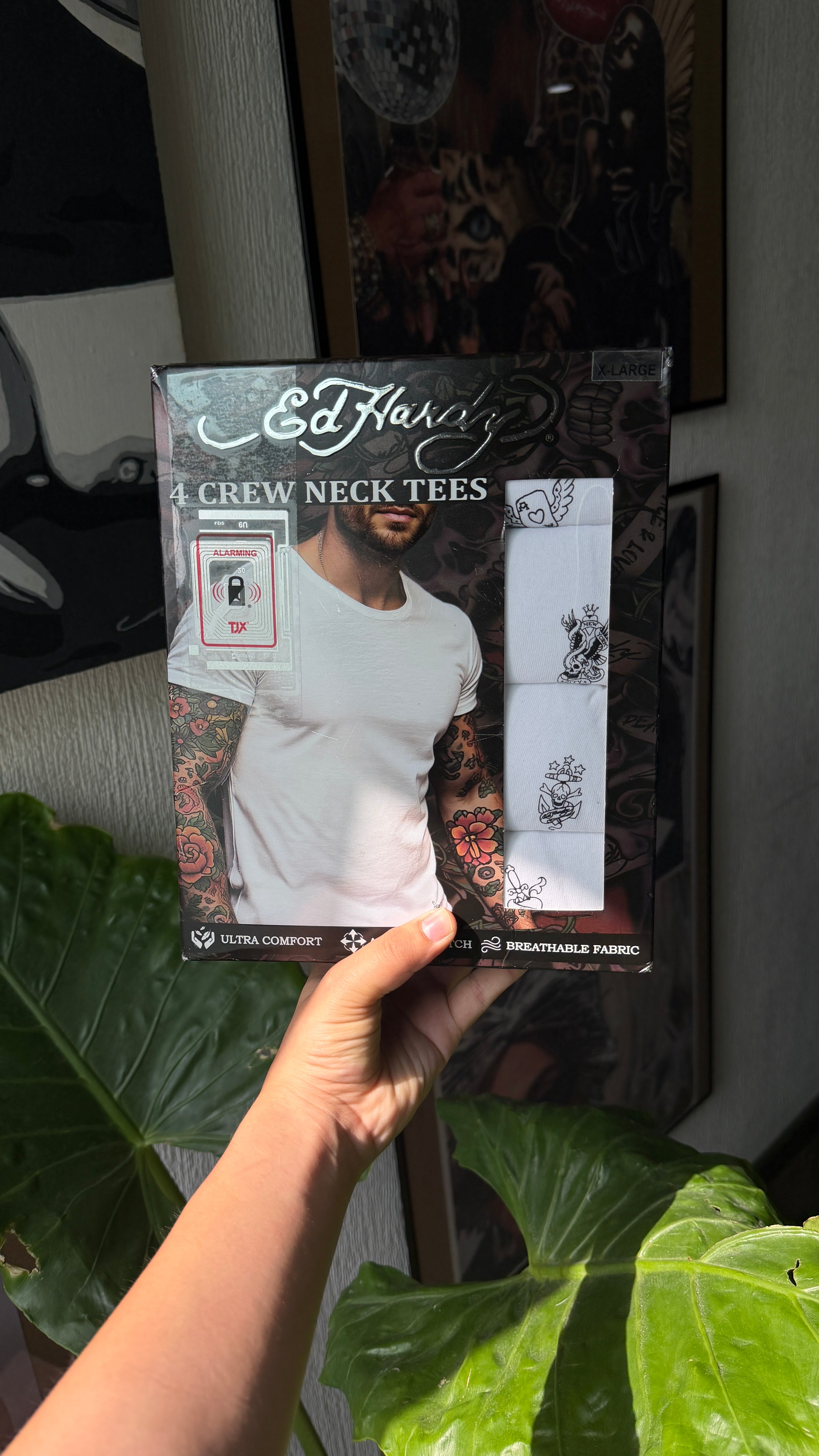 Pack Playeras basicas Ed Hardy