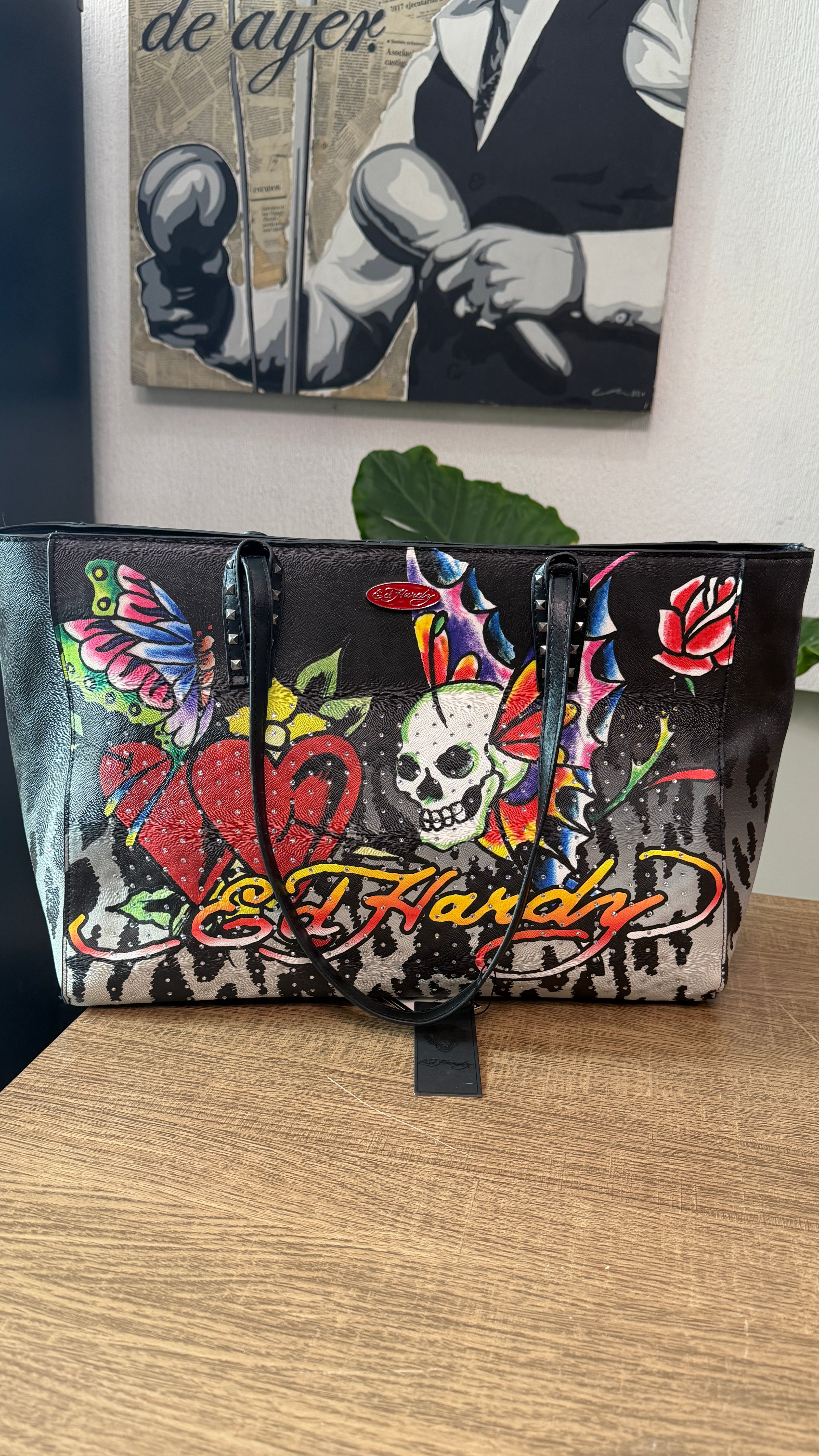 Tote Bag Ed hardy Grande