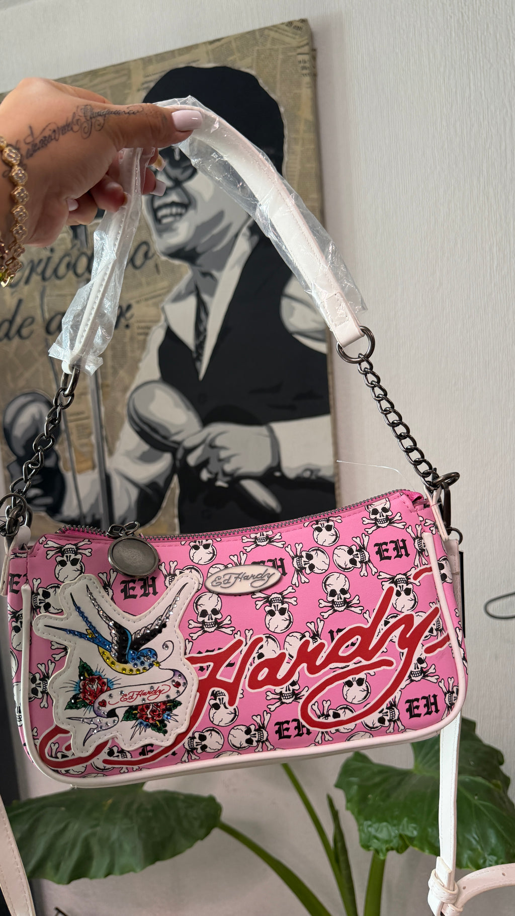Bolsa de Mano y Crossbody Ed Hardy